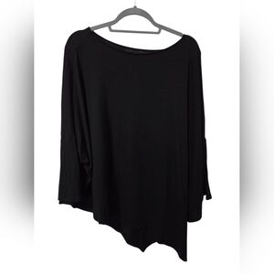 J. JILL NWT Wearever Collection Tunic Shirt Size XLP Asymmetrical Stretch Top